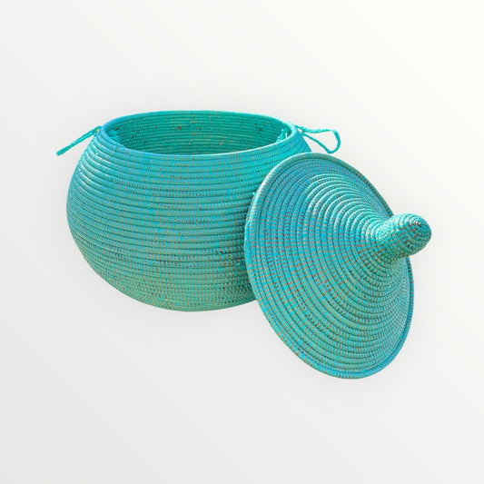 Jongoma bleu turquoise
