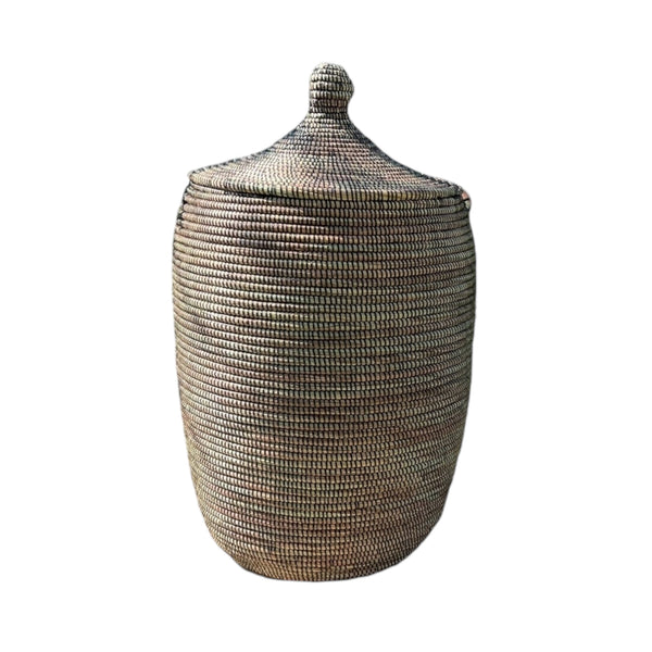 Panier à linge Rokhaya – L’artisanat africain au cœur de votre intérieur